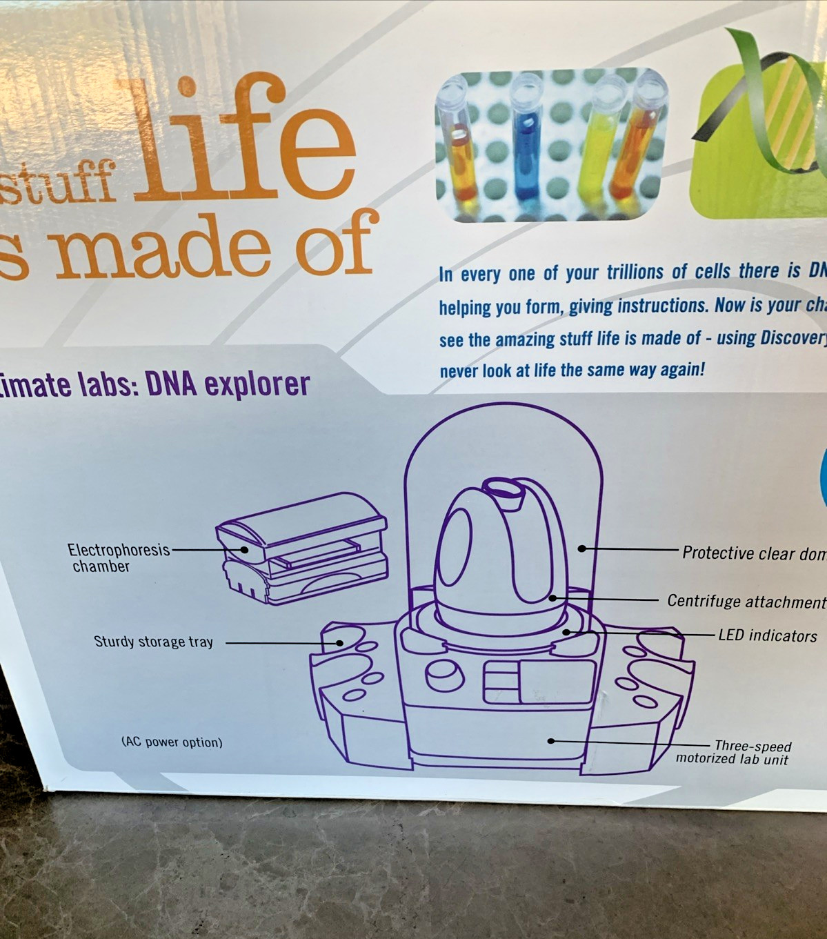 Discovery Kids Ultimate Labs DNA Explorer Science STEM Kit Age 10+ Open Box READ