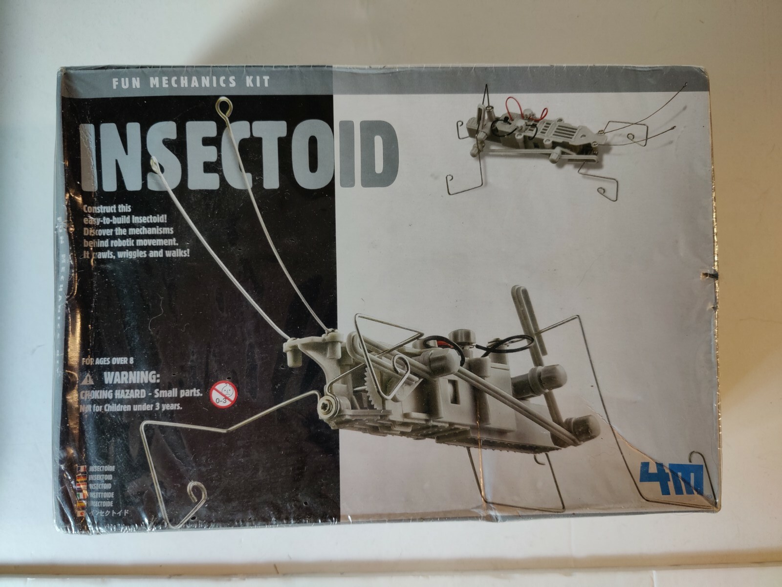 Insectoid Robotic 4M Fun Mechanics Kit – Easy to build – 8 years & Up NEW NIB
