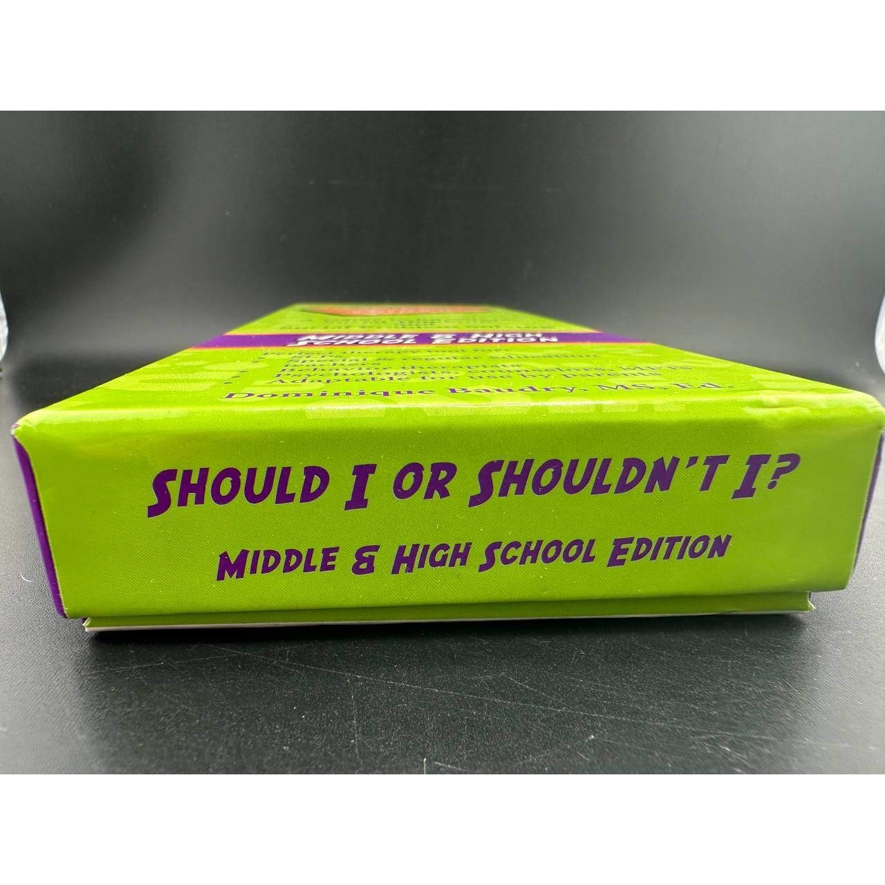 Should I or Shouldn’t I? Social Thinking Game Middle High School Ed – G01 (20)