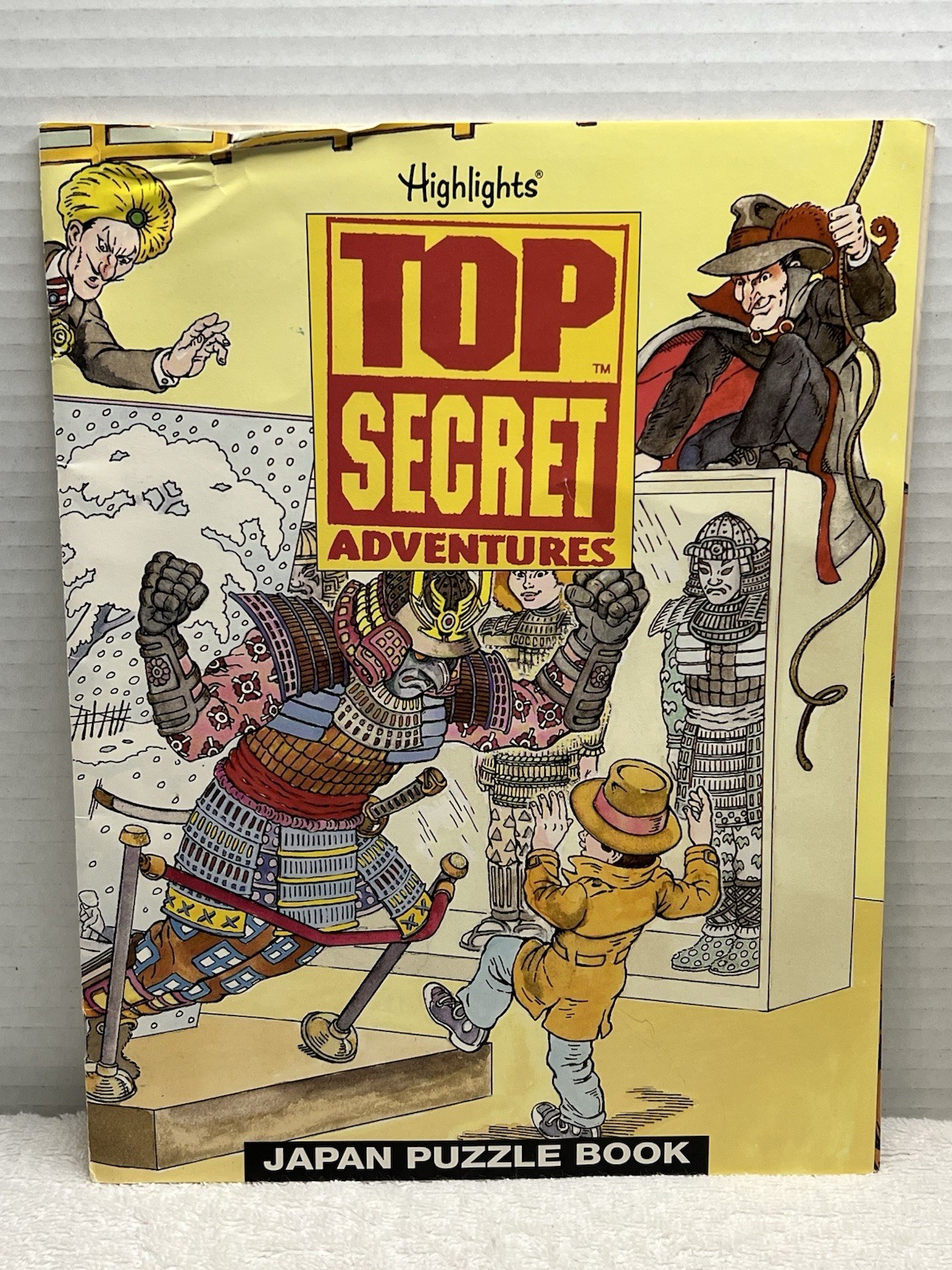 Highlights Magazine Japan 1995 Top Secret Adventures Kit Book/Stickers Complete