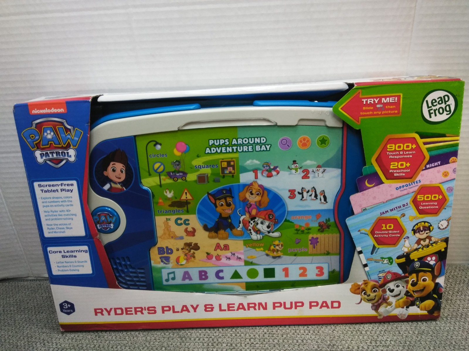 NEW VTECH Leap Frog NICKELODEON PAW Patrol Ryder’s Play and Learn Pup Pad