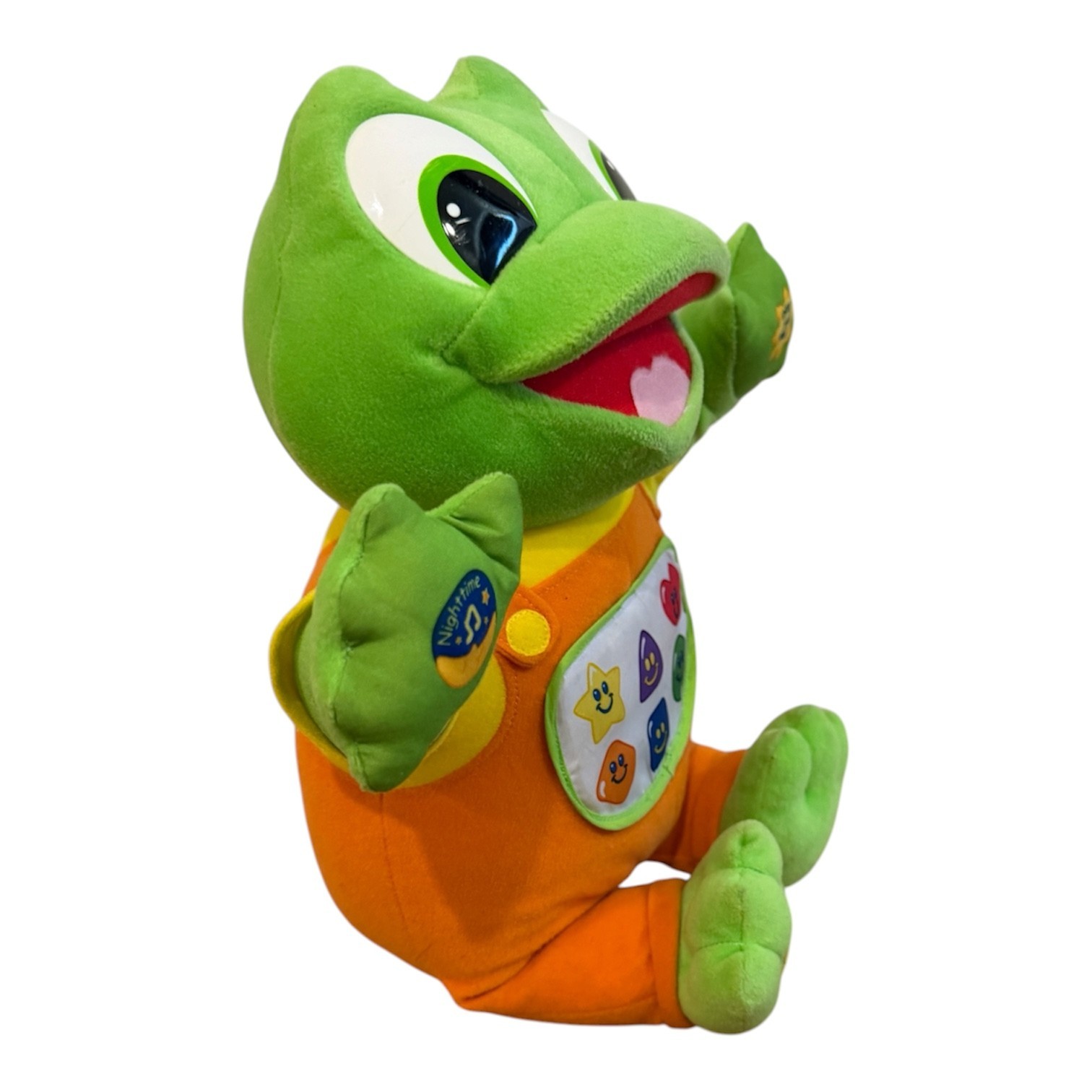 Vintage LeapFrog Hug & Learn Baby Tad Interactive Plush 2001 Tested Works Sings