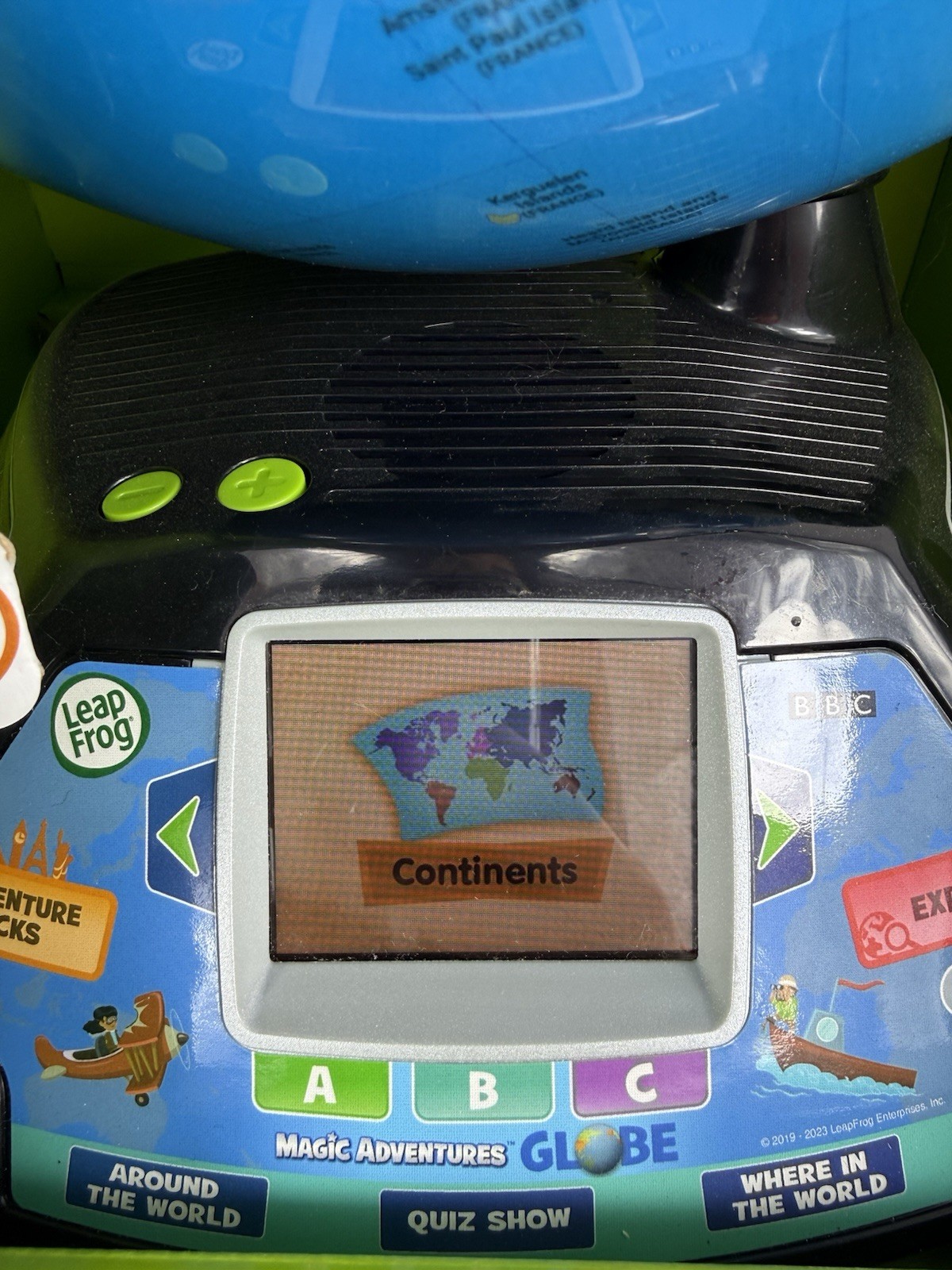 Vintage Leap Frog Magic Adventures Globe Stylus Included LeapFrog STEAM Toy NEW
