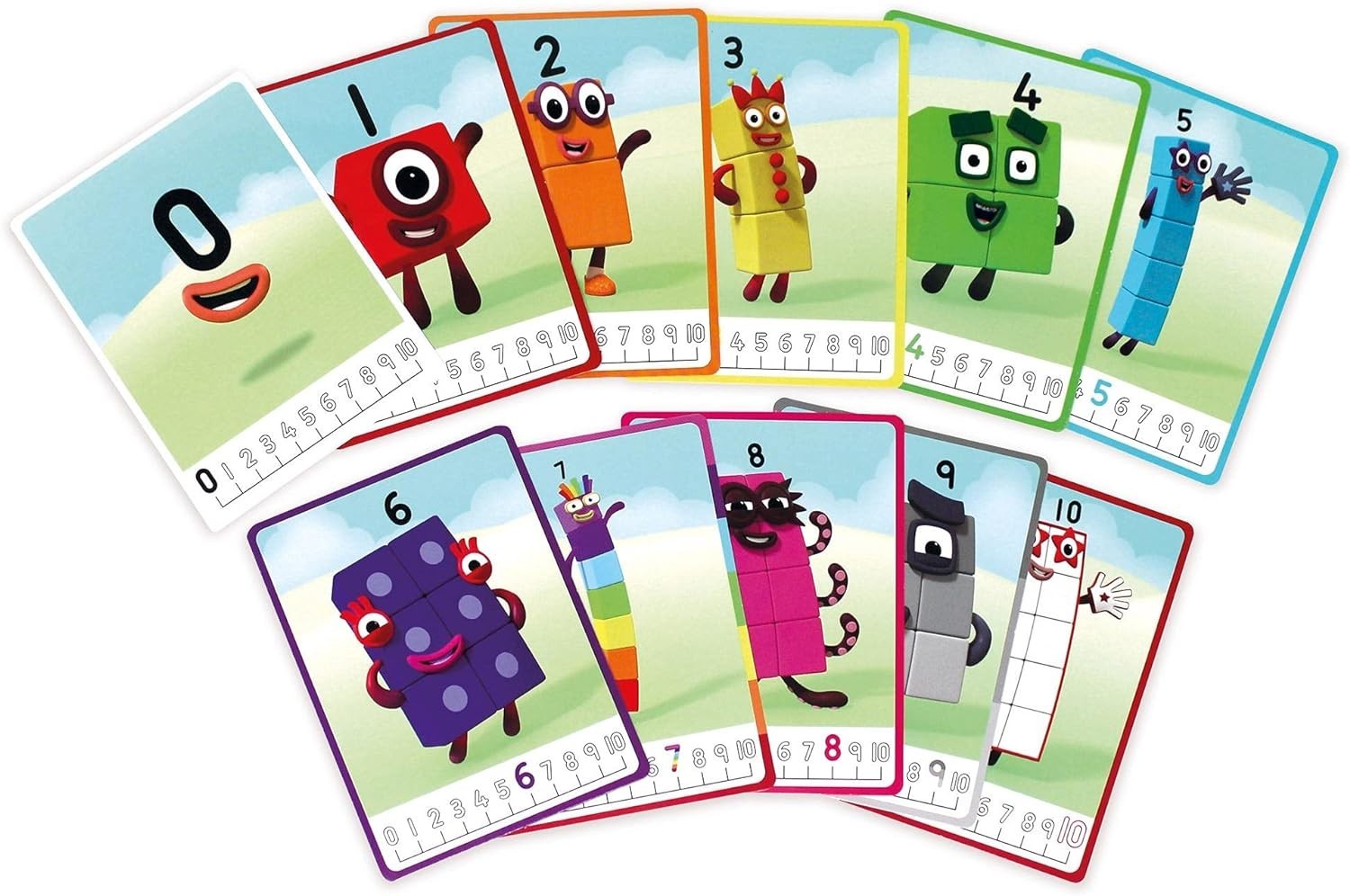 Mathlink Cubes Number blocks1-10 Activity Set, 30 Preschool Learning Activities,