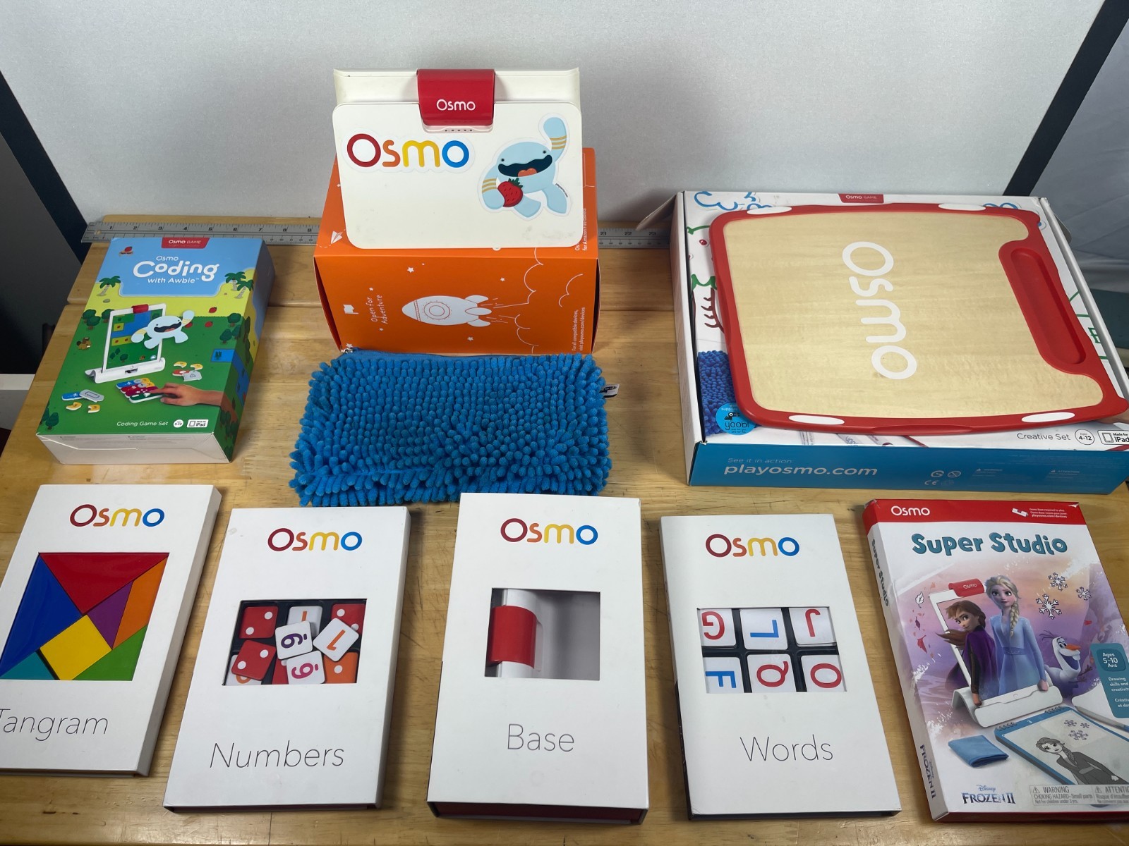 Osmo Huge Learning Bundle Base Coding Tangram Words Numbers Creative Frozen