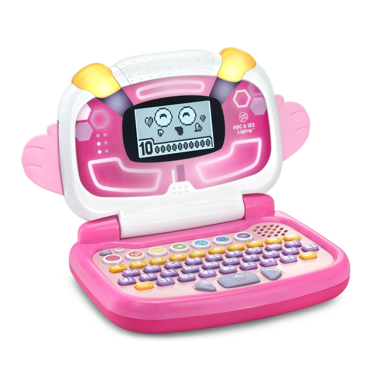 ABC and 123 Laptop for Preschoolers Ages 3-7 Years, Pink