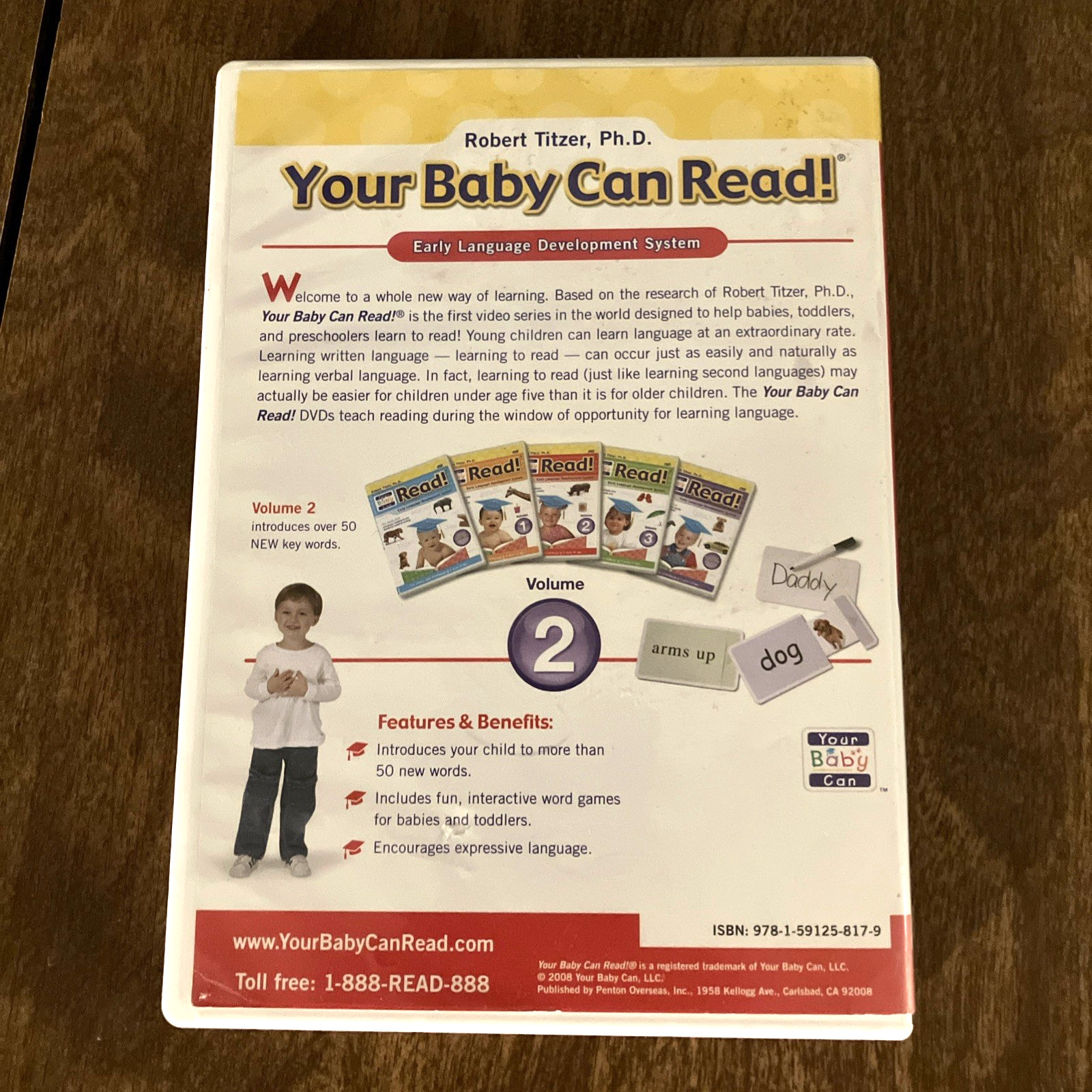 Your Baby Can Read! Language Development Program Mixed Lot, GOOD (856)