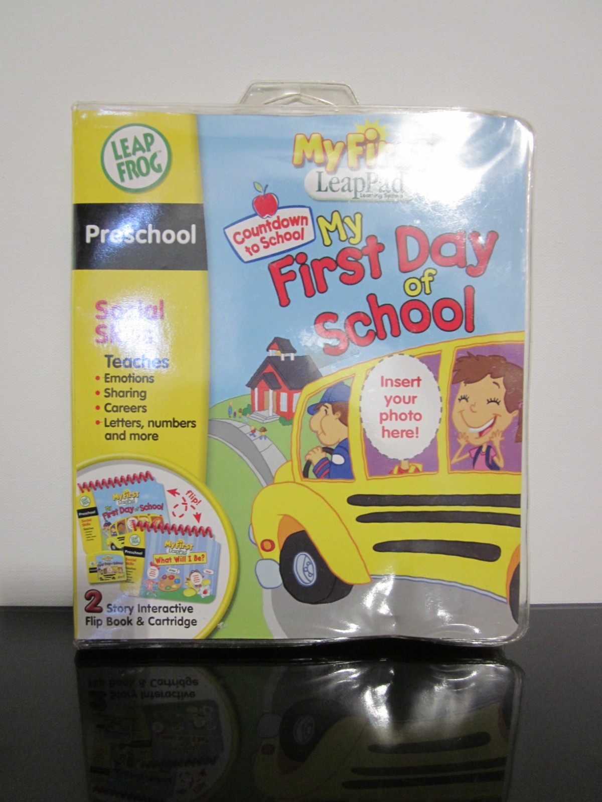 My First LeapPad Preschool Social Skills First Day of School Book Cartridge