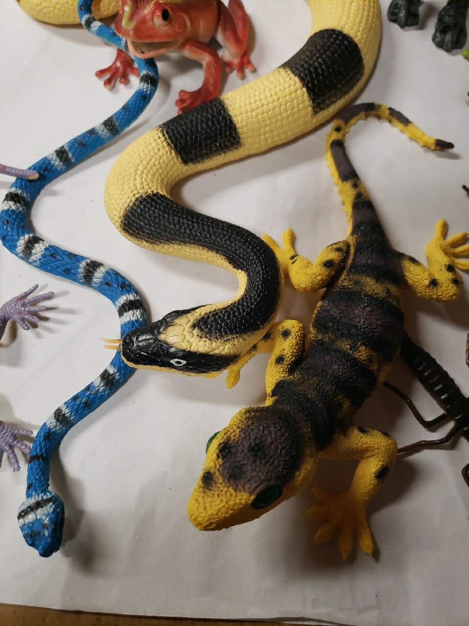 Mixed Lot Of 41 Insects & Reptile Toy Figures, Science, Educational, Nature