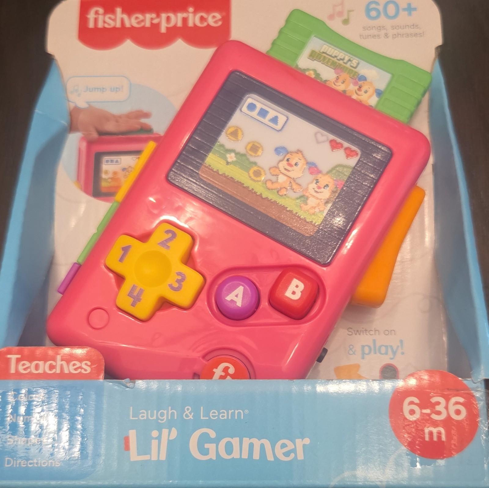 Fisher-Price Laugh & Learn Lil’ Gamer & Playgo Story Adventure Book 6-36 Months