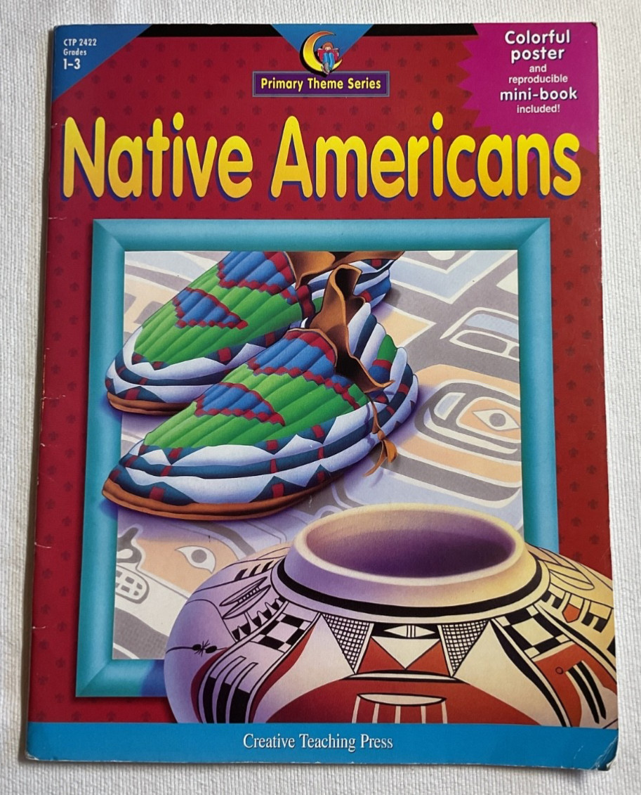 CREATIVE TEACHING PRESS Native Americans Activity Book Grades 1-3 NEW