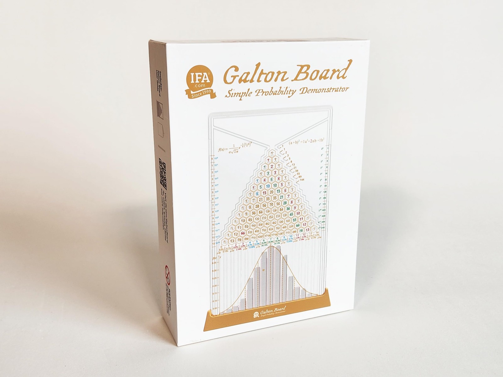 Galton Board: Simple Edition 6.5 inches tall, 4.5 wide
