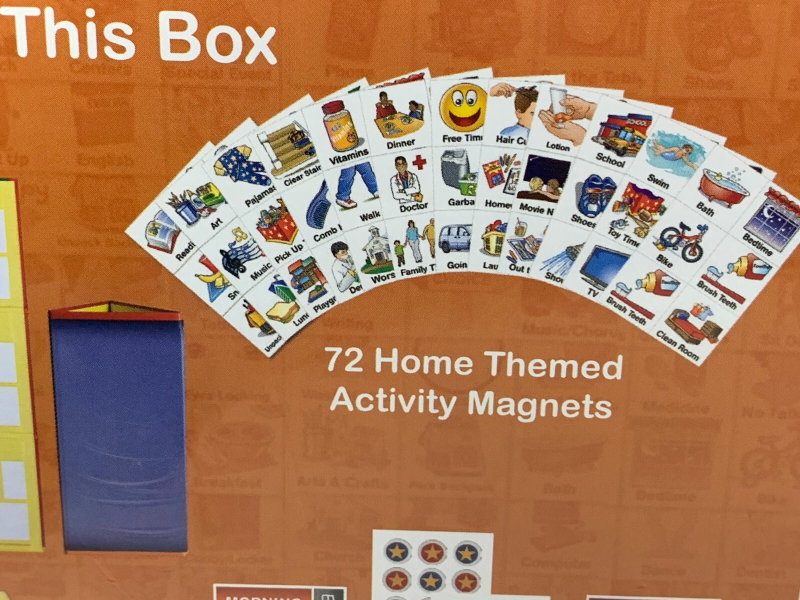 NEW *SchKIDules* Visual Schedule for Kids Home Bundle Daily Calendar Weekly Pro.