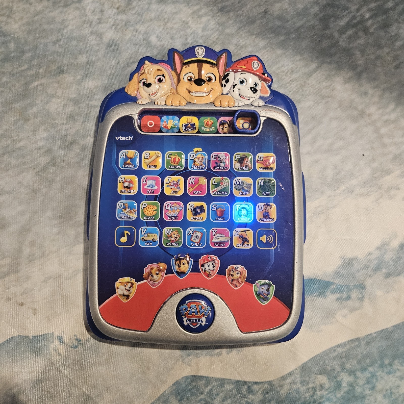 VTech Paw Patrol Learning Tablet Electronic Educational Toy Tested Working Sound