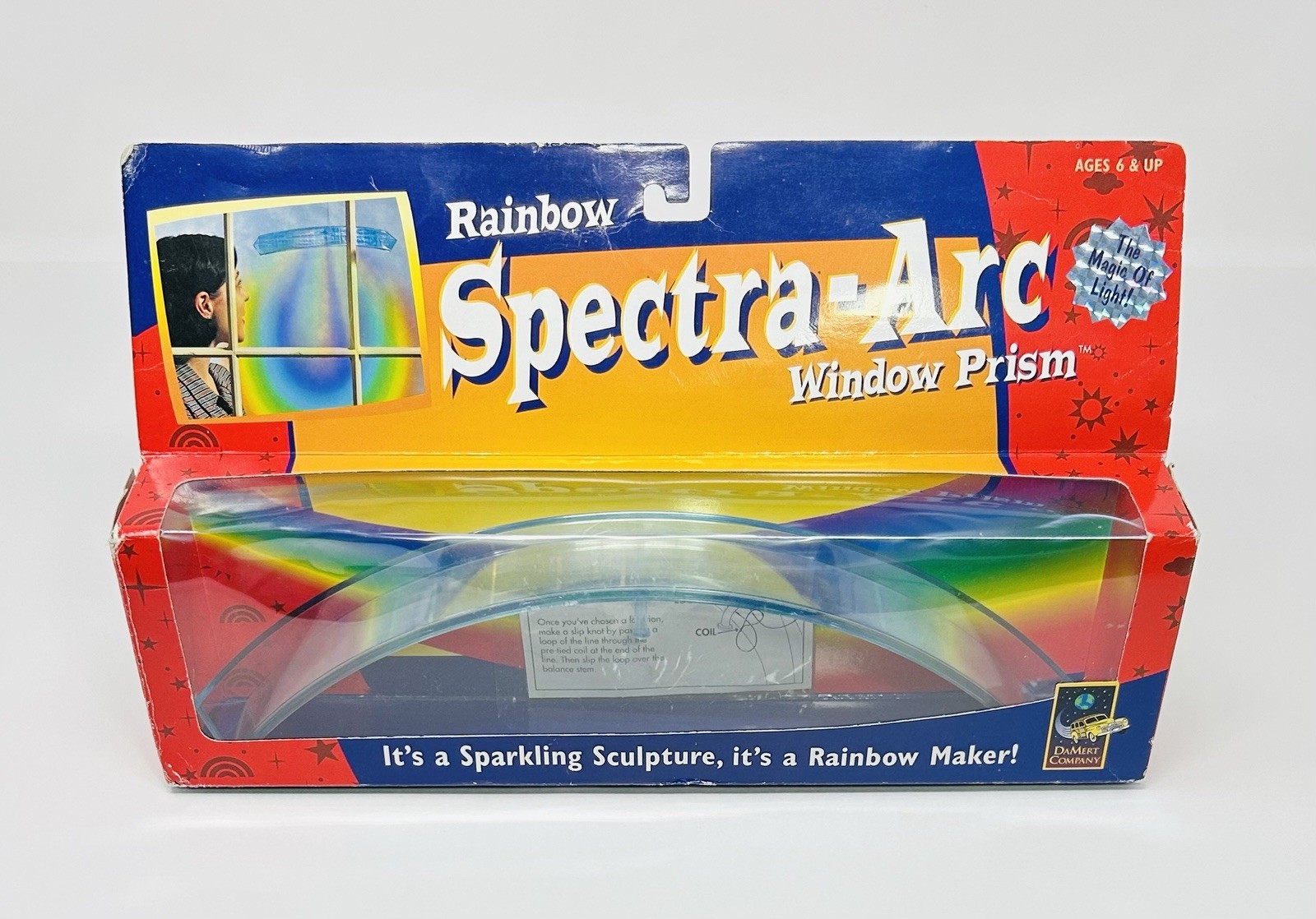 Rainbow Spectra-Arc Window Prism Rainbow Maker Sparkling 1998 DaMert Vintage