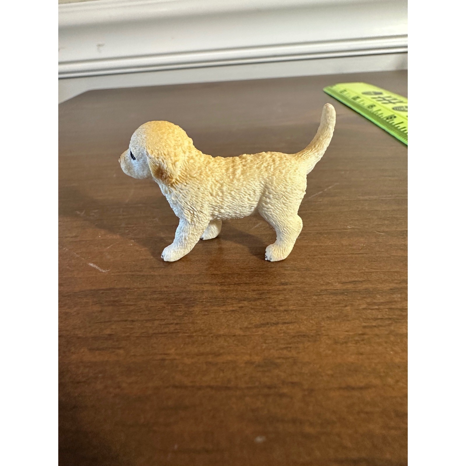 Schleich Golden Retriever Puppy Dog Figurine 16396 Cream Tan Miniature Toy