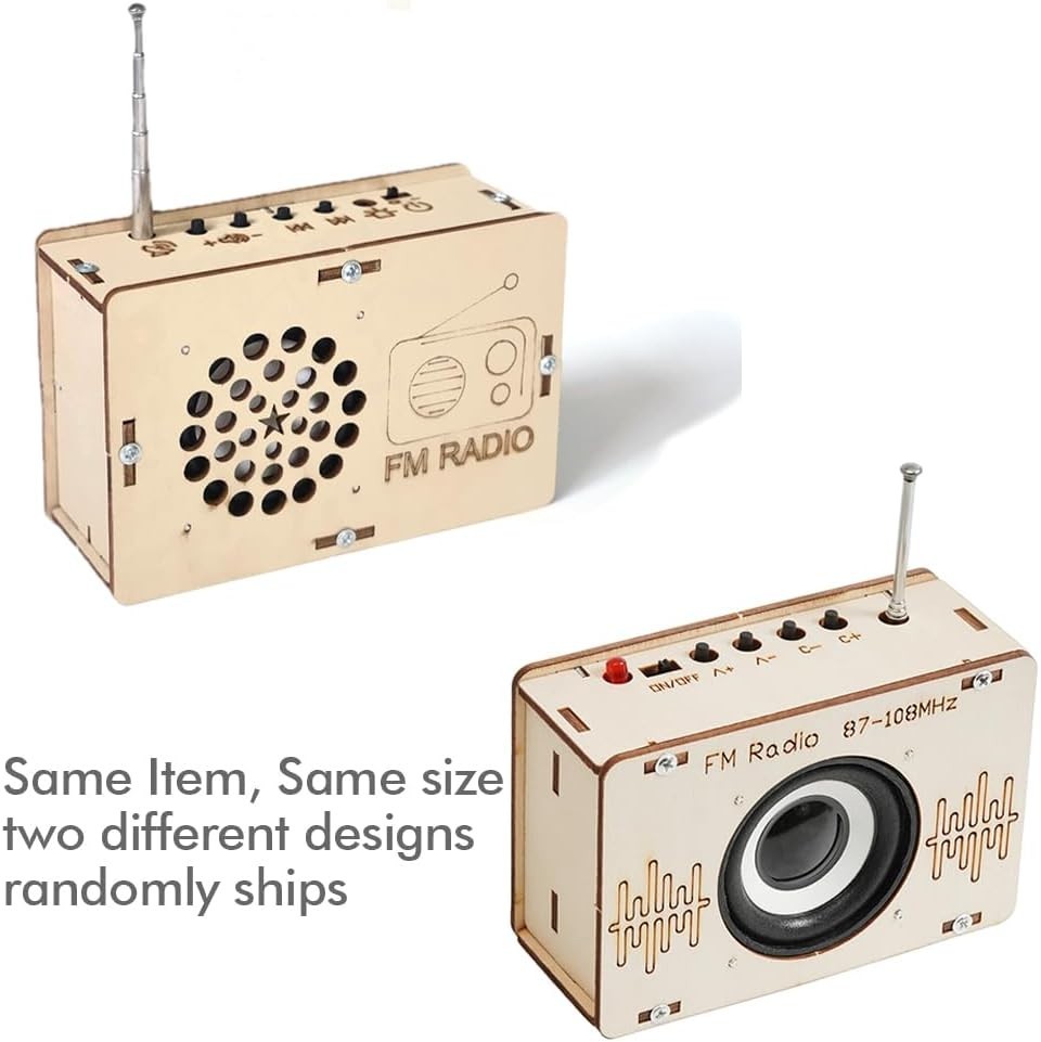 STEM Radio Kit for Kids 6-14 | DIY Electronics, Science & Circuit Project