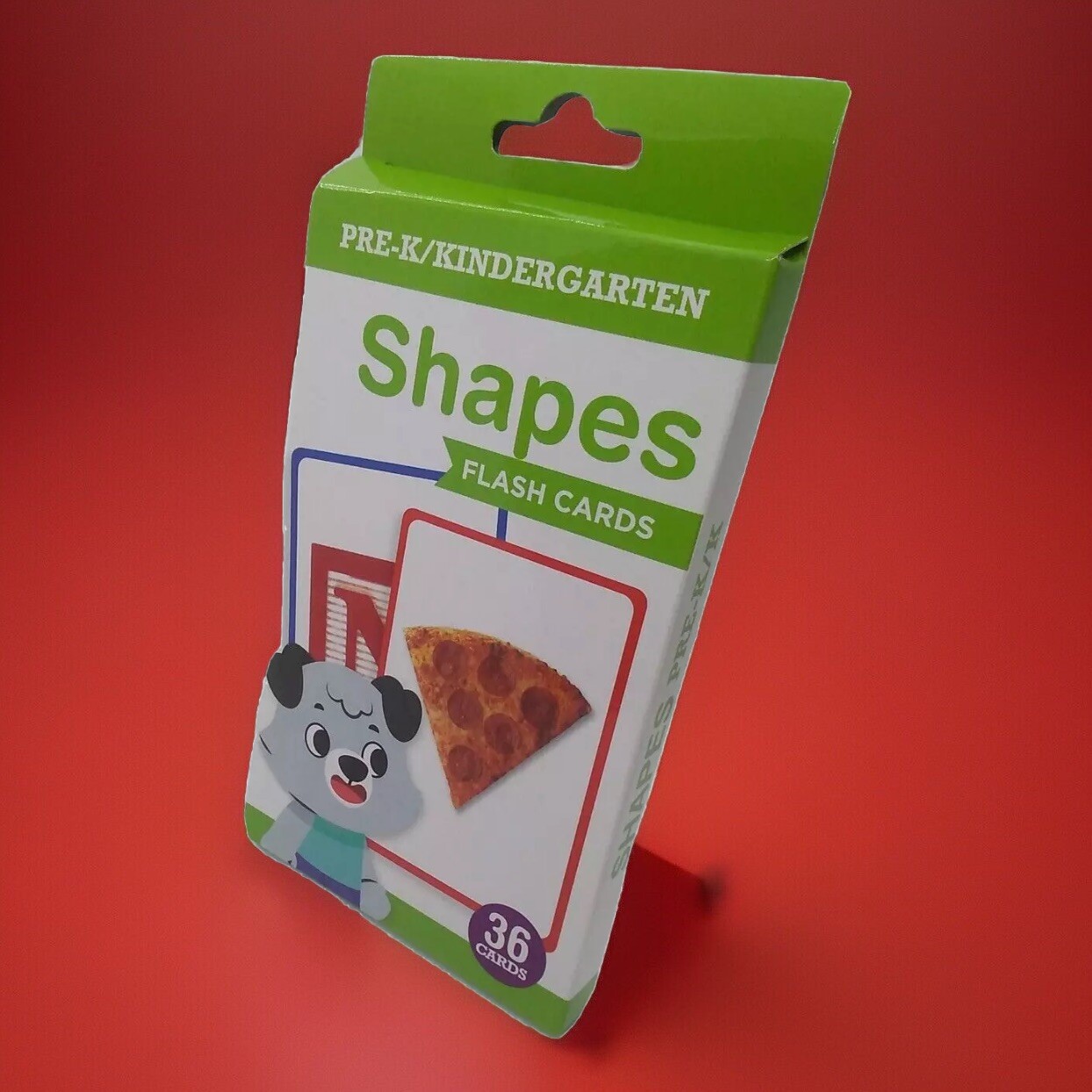 Flash Cards Shapes Colors 36 Count Pre-K Kindergarten Educational Learning Tool