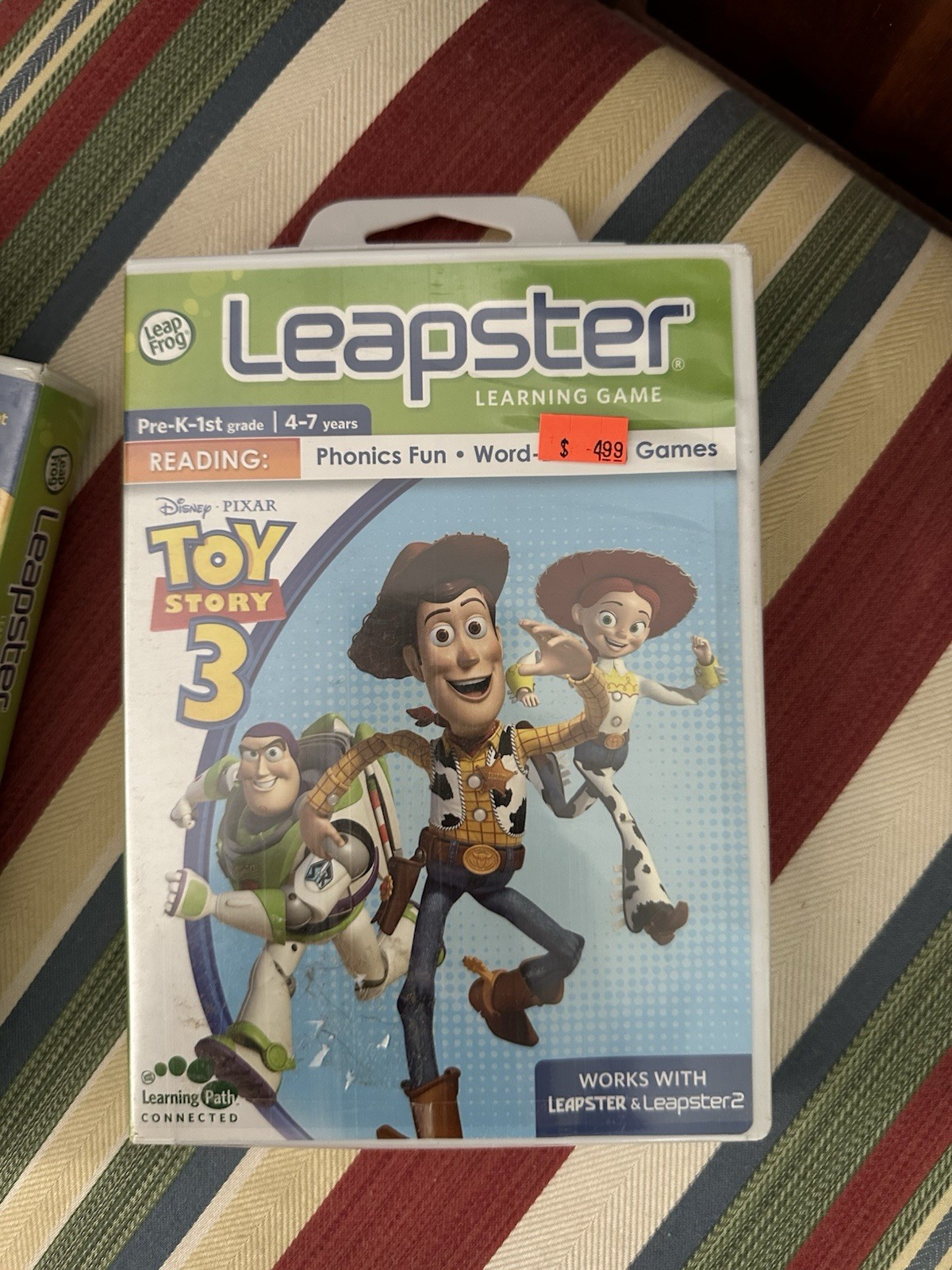 Leap Frog Toy Story 3 Phonics Fun! New In plastic! Works On Leapster/Leapster 2