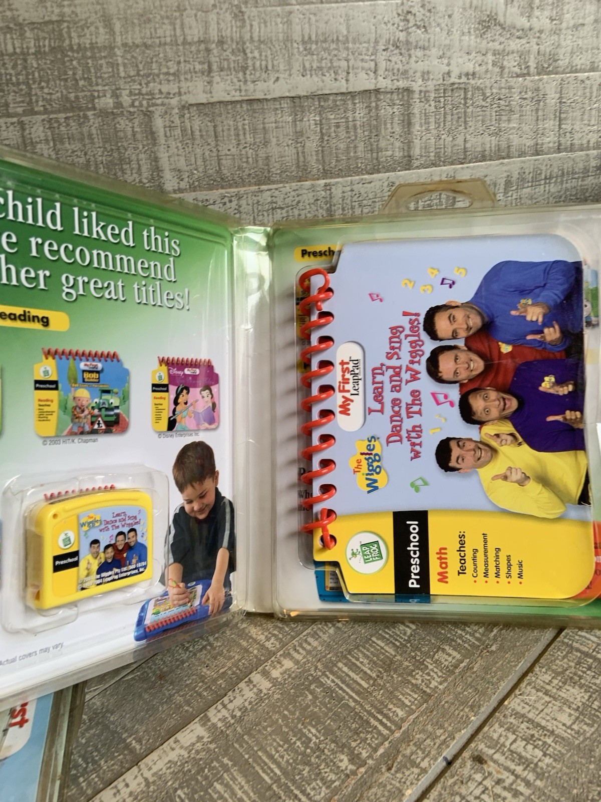 LeapFrog My First LeapPad Learning System Books & Cartridges Lot Of 4 Complete