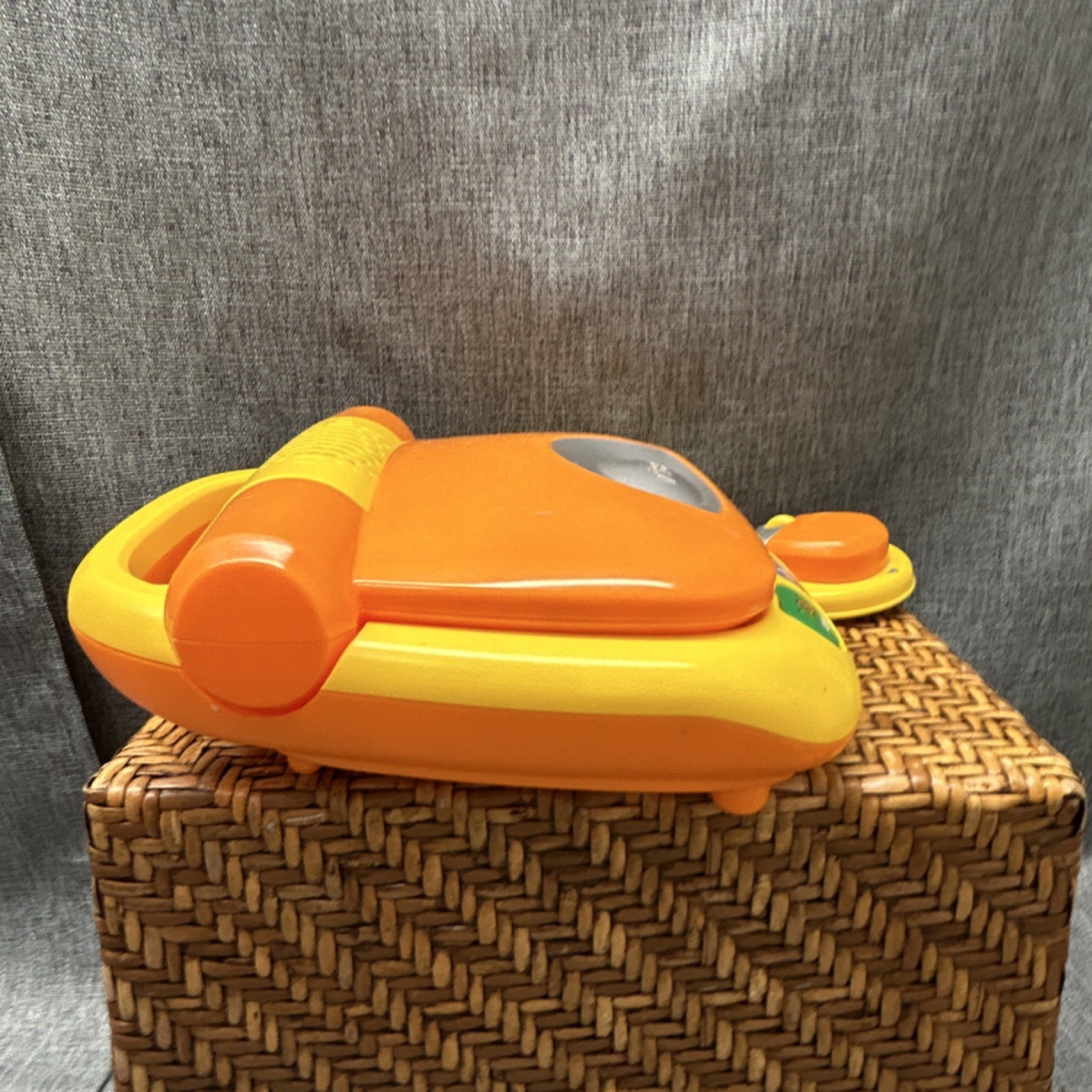 VTech Tote ‘n Go Laptop Electronic Learning Toy Orange Yellow 4-7 Years Tested