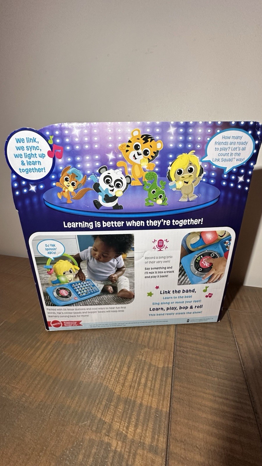 Fisher-Price Link Squad A to Z Yak Electronic Learning Toy w/ 26 Songs & Sounds