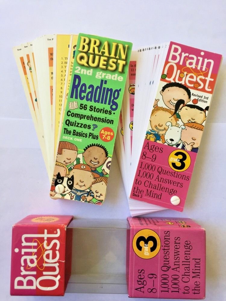 Brain Quest Grade 3 Challenge Fun Study Guide Ages 8-9 Revised 3rd Edition