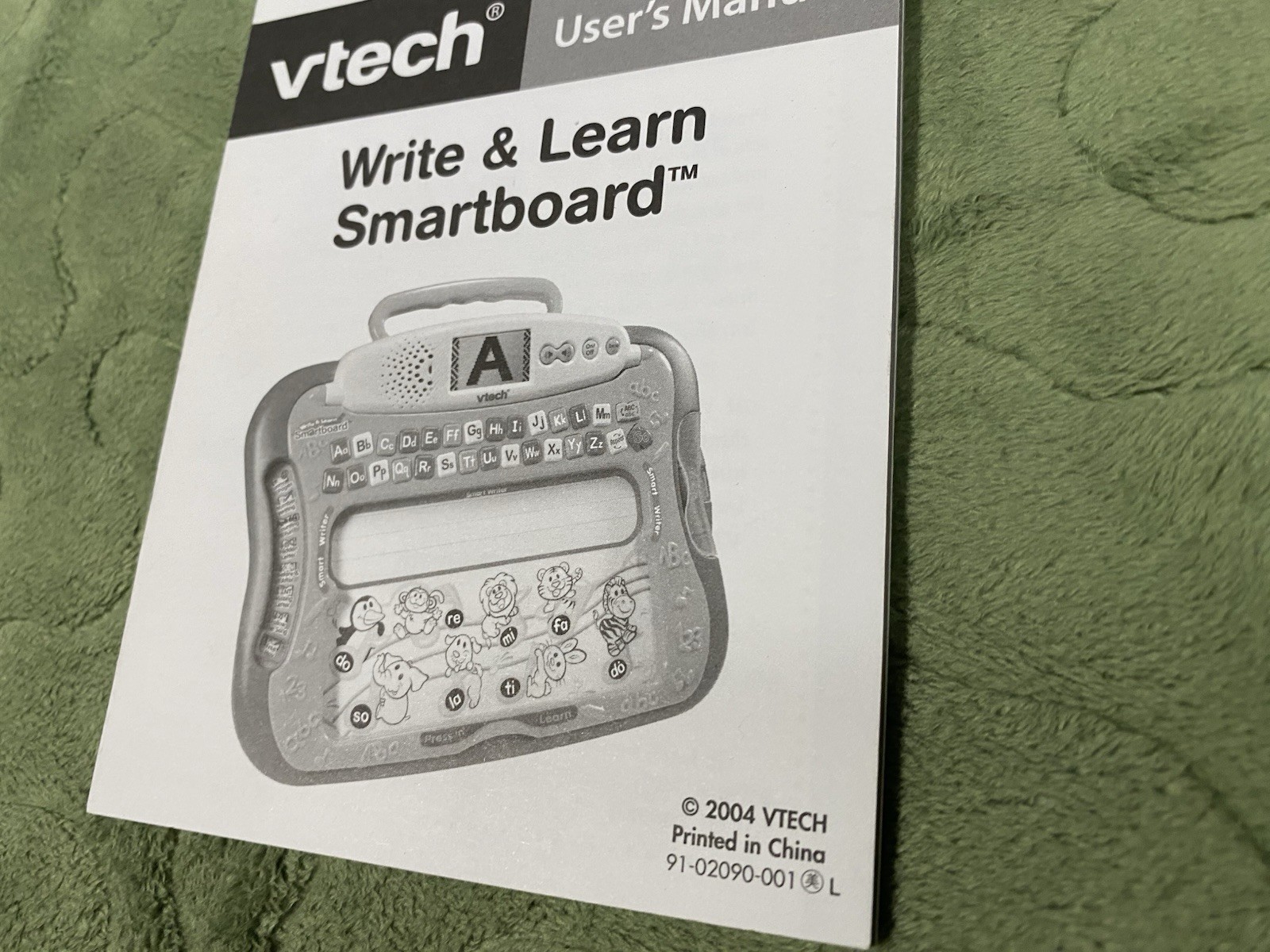 Rare 2004 VTech Write & Learn Smartboard Interactive Learning ABC 123 Toy VTG