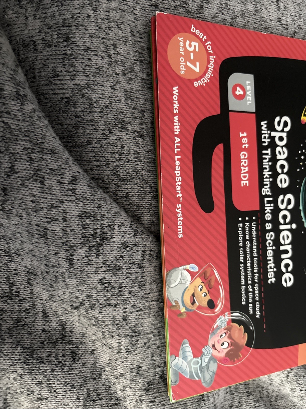 LeapFrog-LeapStart-Level 4 1st Grade- Book Works With All Leapstart Systems