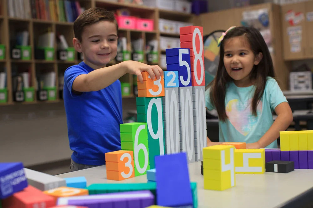 Math Stackers® Learning System – High Density Foam Blocks – Hands On Math