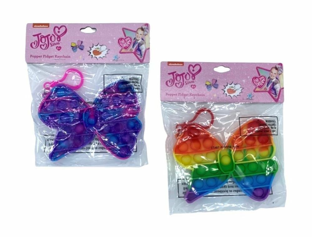 JoJo Siwa Push Pop Pop Bubble Fidget Toy, Silicone Squeeze Sensory Tools to
