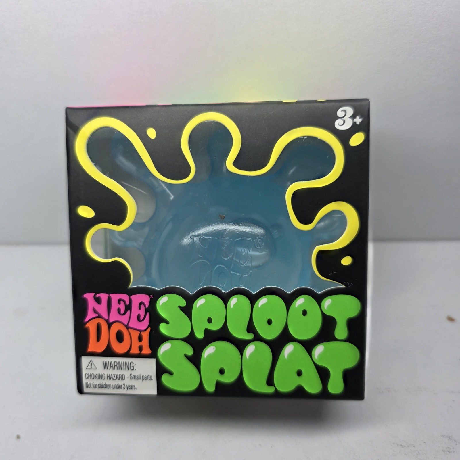 Nee Doh Sploot Splat Blue Sensory Tactile Squeeze Toy for Ages 3+ 3-4 Years