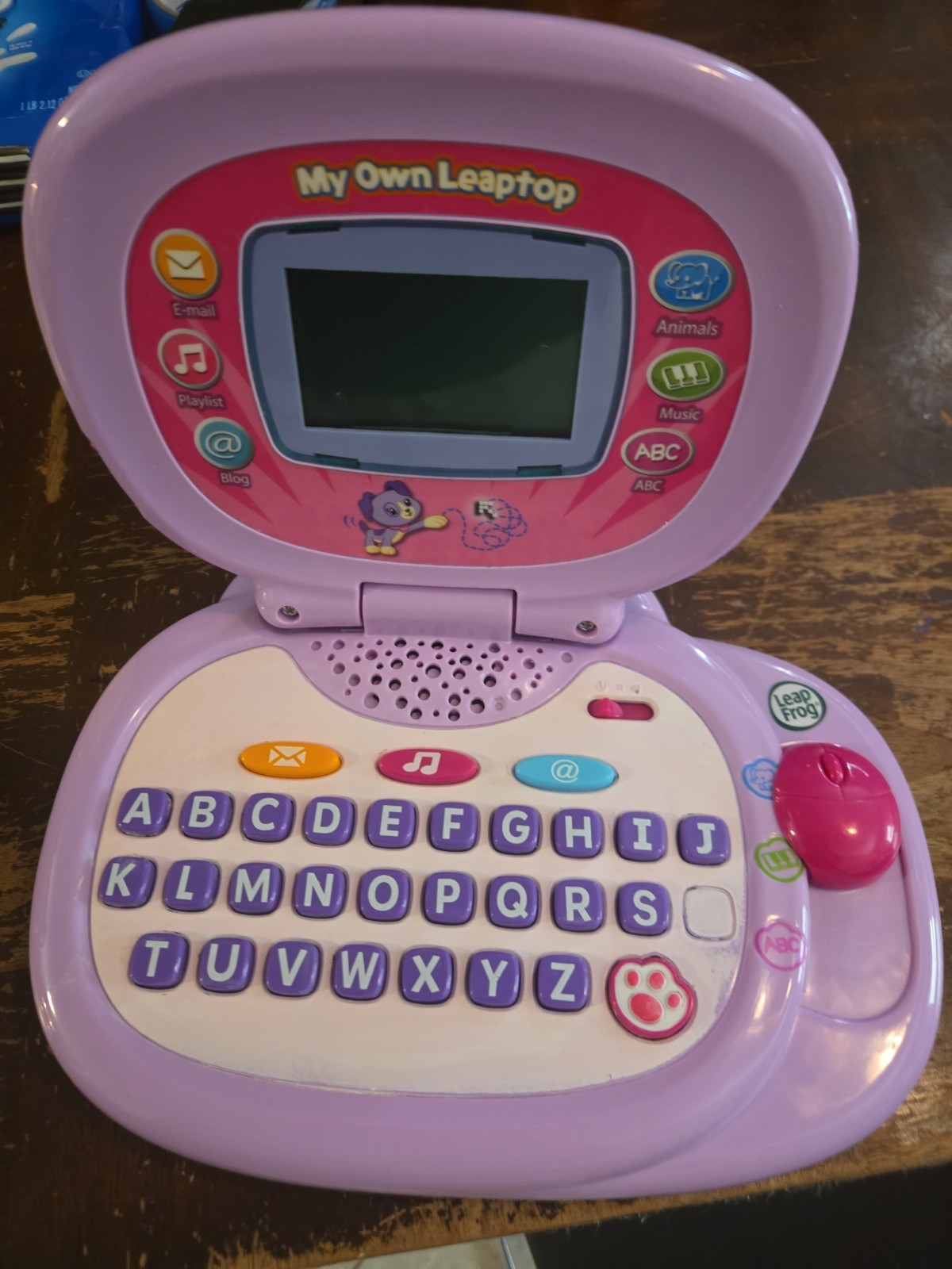 Leap Frog My Own Leaptop Laptop 2010 Purple Pink Tested Works Great