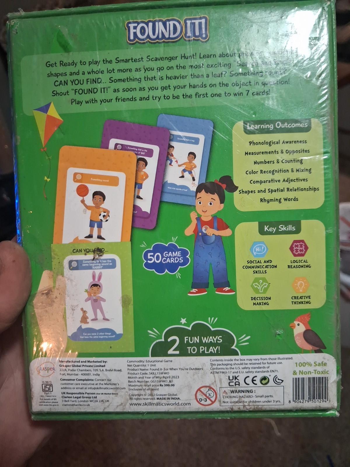 Skillmatics Found It! The Smart Scavenger Hunt – For When You’re Outdoors…
