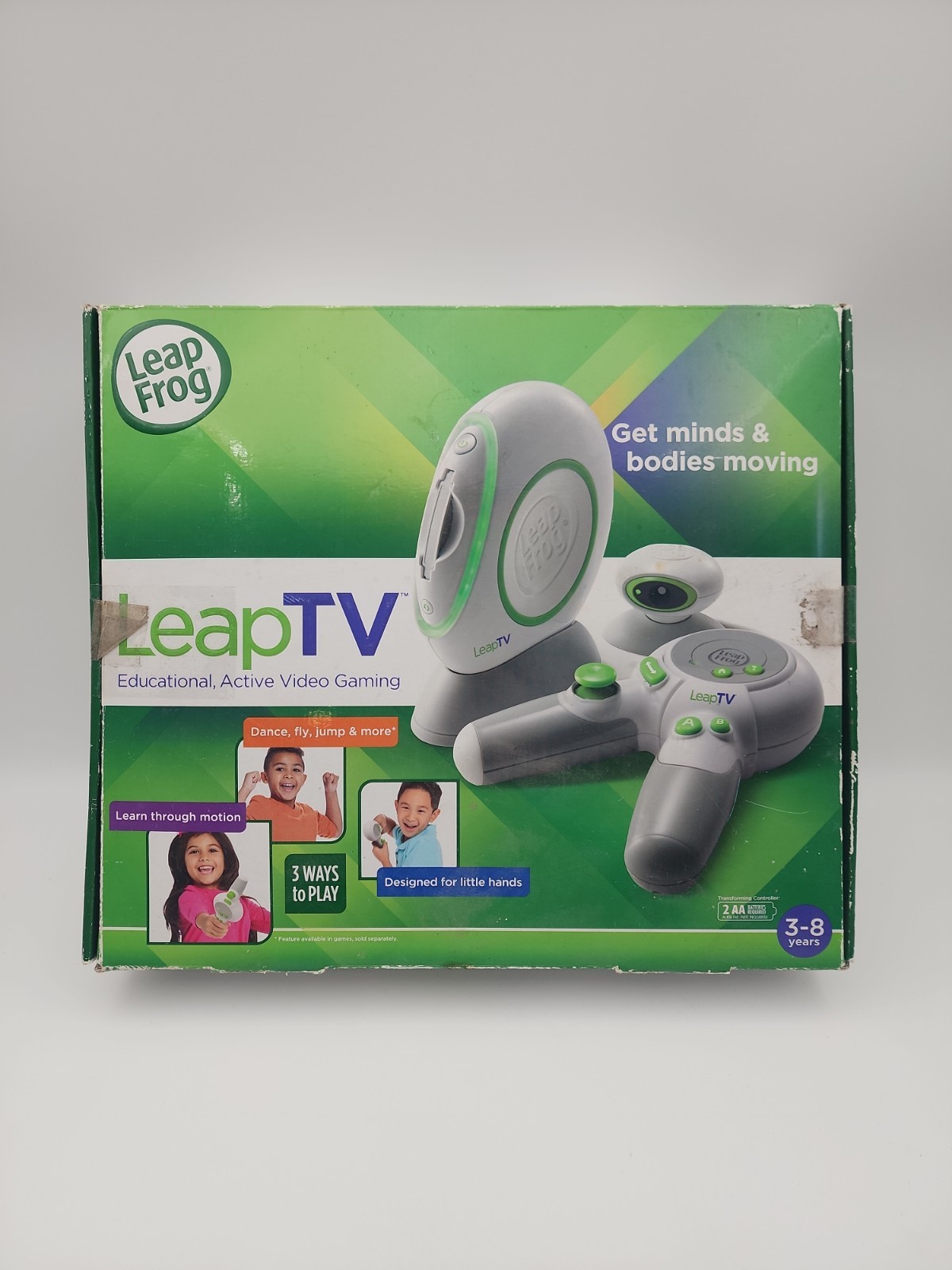 Leap Frog Leap TV Educational Active Video Gaming System 3-8 Yrs