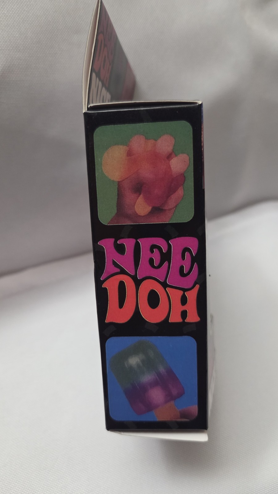 NEW! Rare NeeDoh Nice-sicle Popsicle Squishy Fidget Toy Pink/lime green