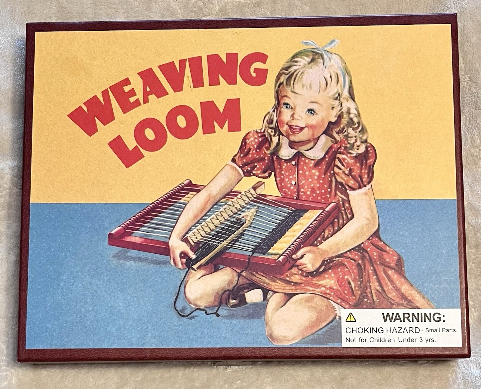 Retro Range Toys and Games Weaving Loom Designed In Great Britain