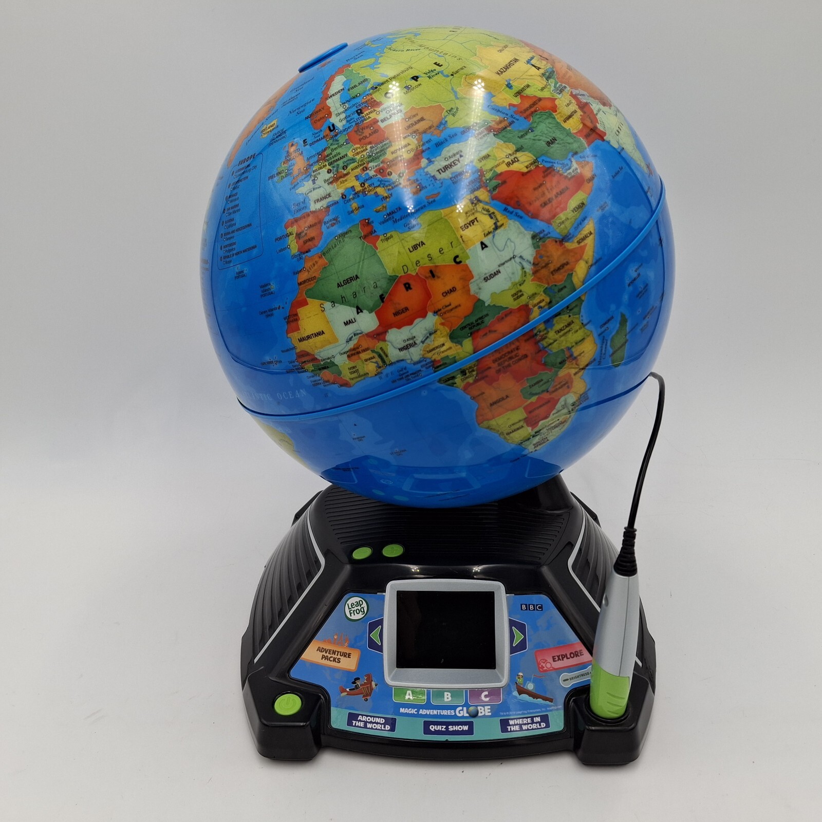LeapFrog Magic Adventures Globe 2.8″ Video Screen BBC Videos Interactive Games