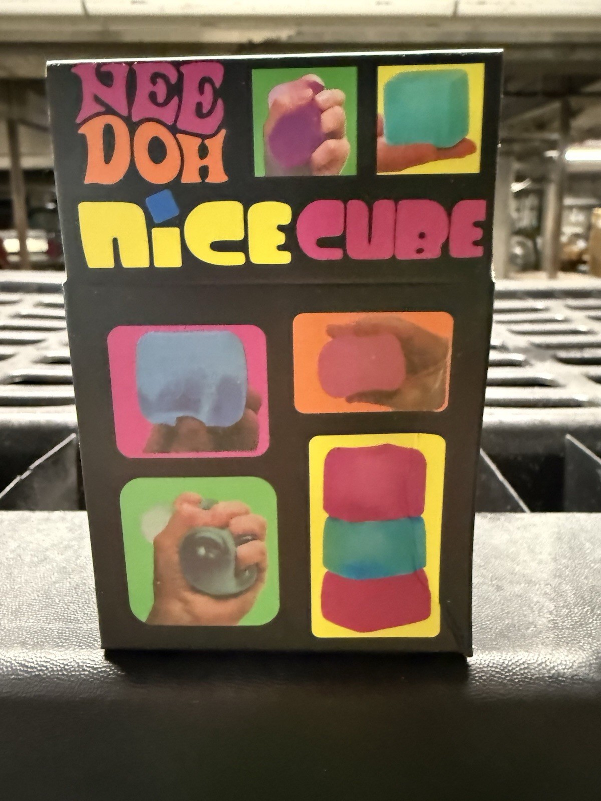 Nee Doh Nice Cube – Super Solid Squish (Blue) – Brand New/Factory Sealed!