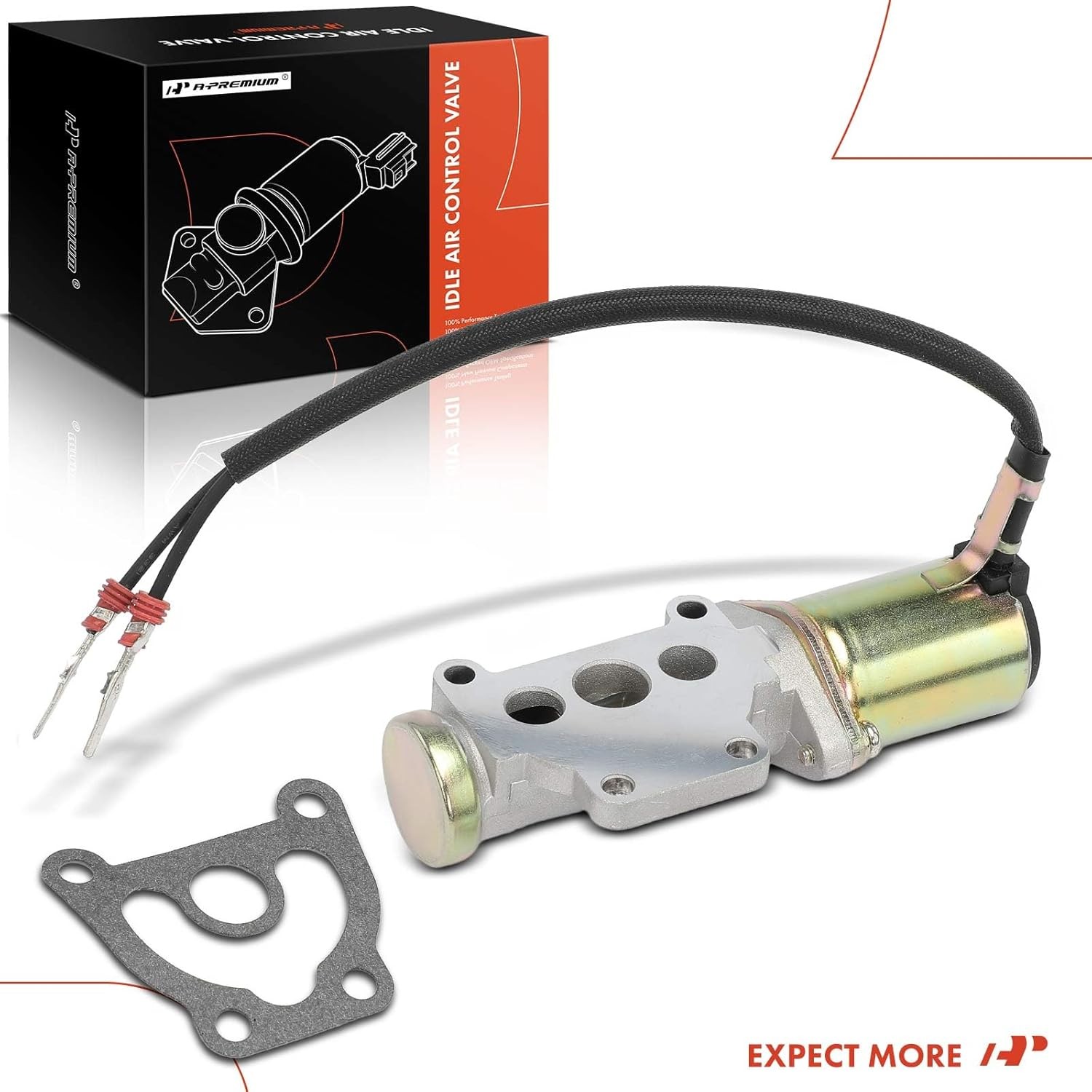 A-Premium Fuel Injection Idle Air Control Valve Compatible with Nissan D21 1990-