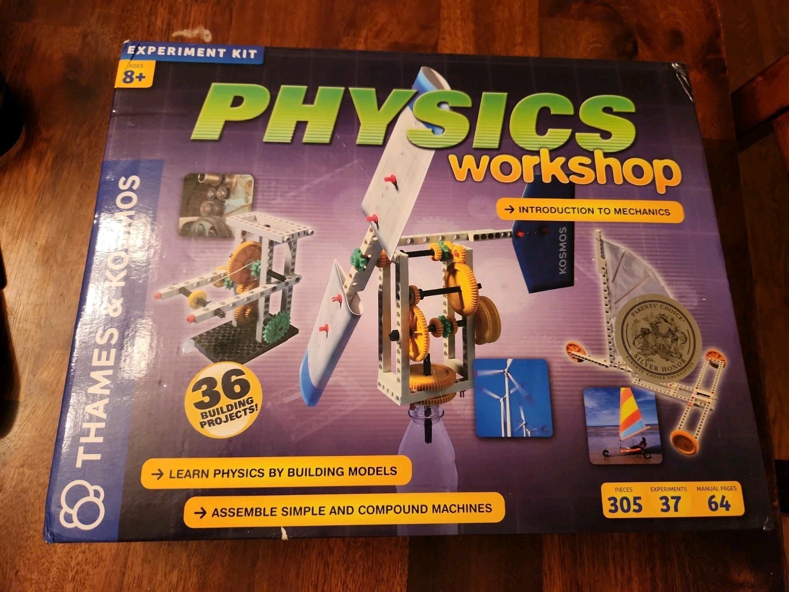 NIB – Thames & Kosmos Physics Workshop & Experiment Kit w/37 building projects