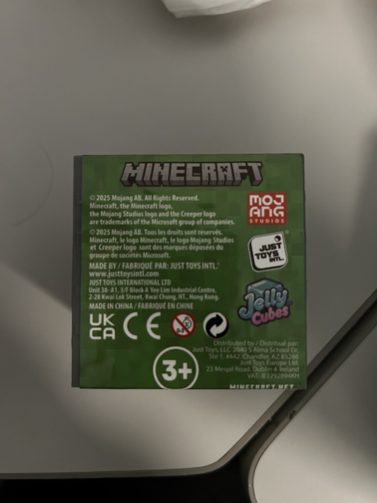 Minecraft Jelly Cubes