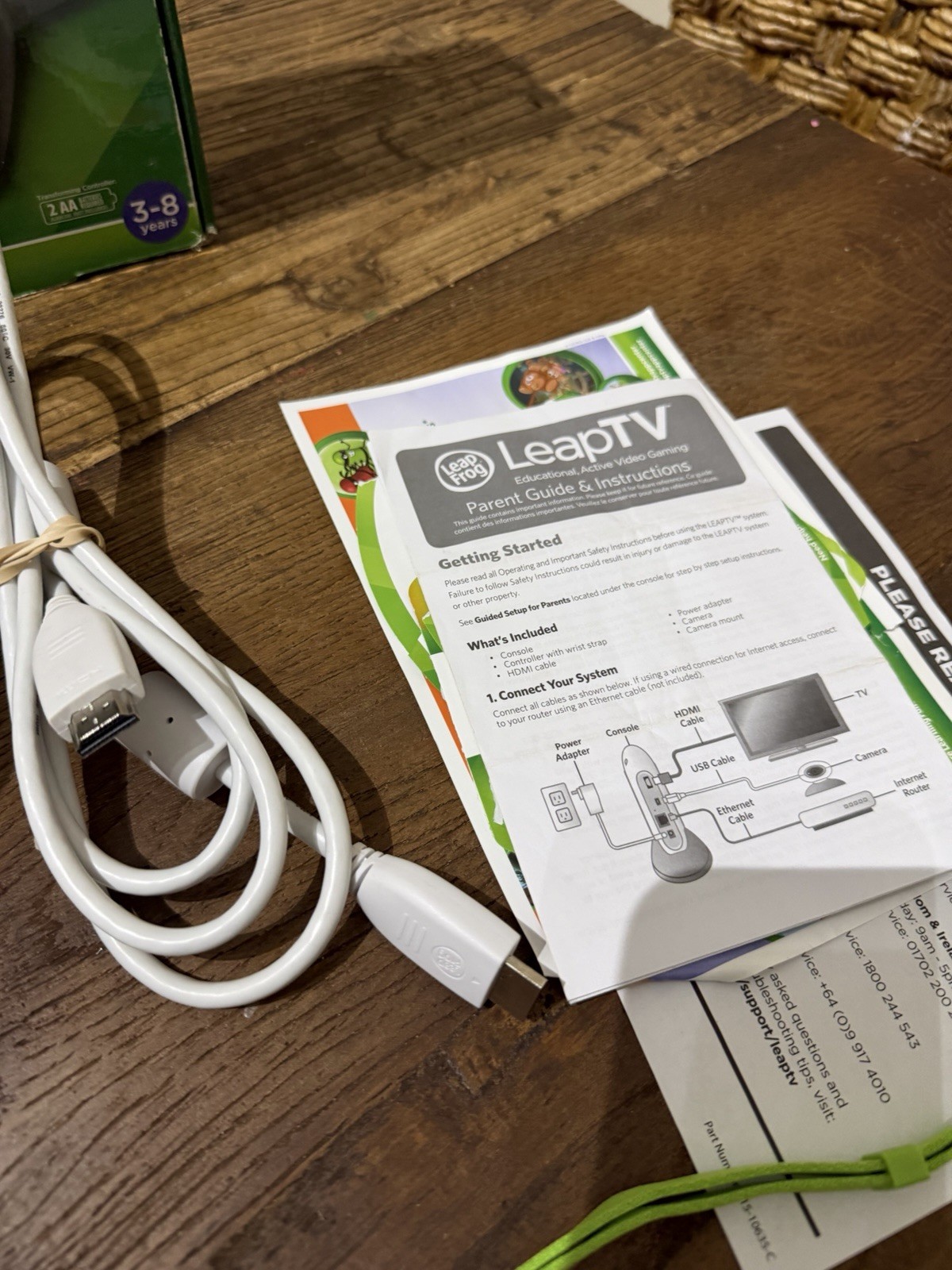 Leap TV Leap Frog Leapfrog LeapTV Educational Active Video Gaming System Parts