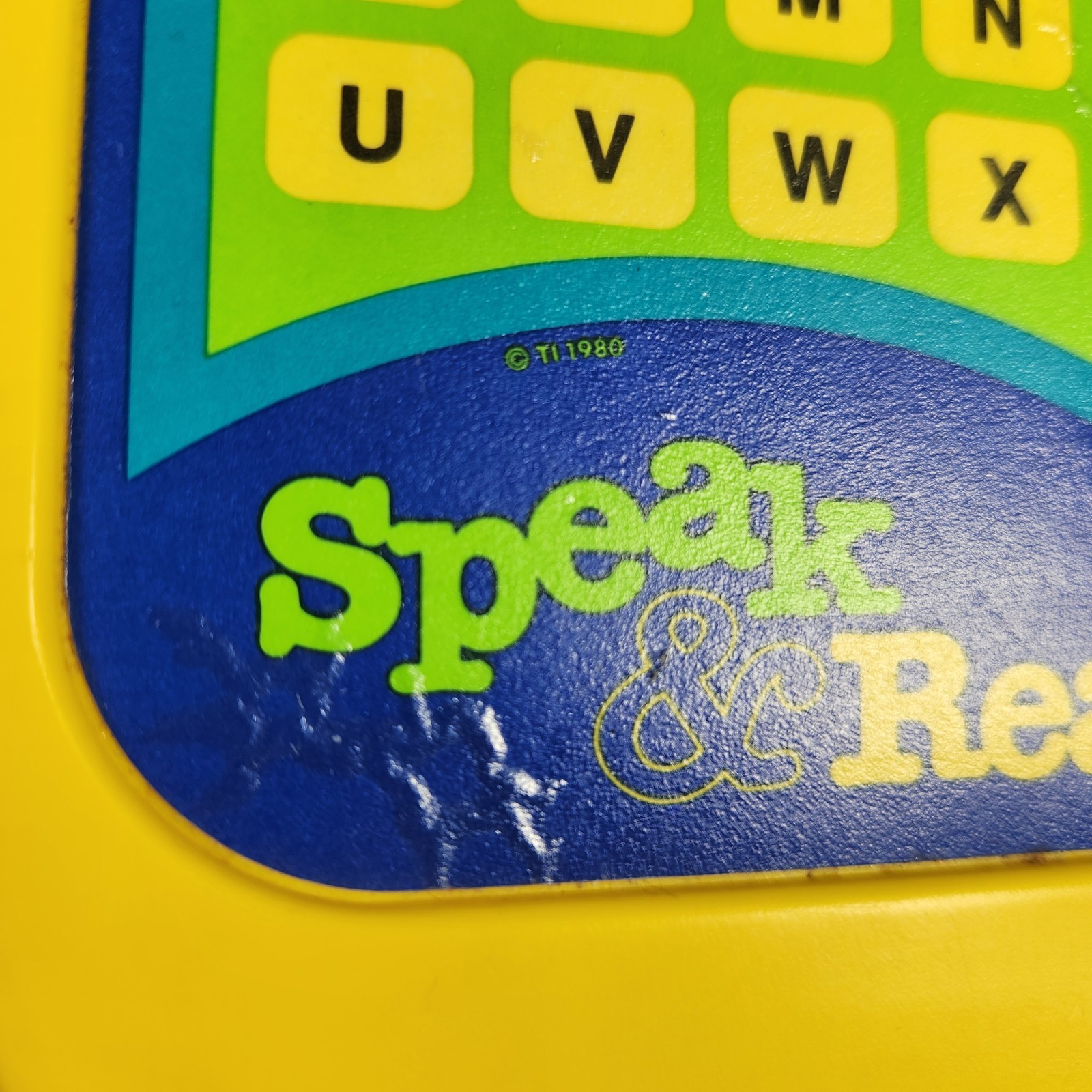 Vintage Texas Instruments Speak & Read Electronic Learning Toy – 1980 USA Made