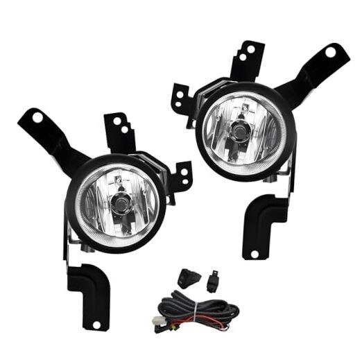 Fog Lights Compatible With 2007 2008 2009 CRV Fog Lamps Assembly Front Bumper