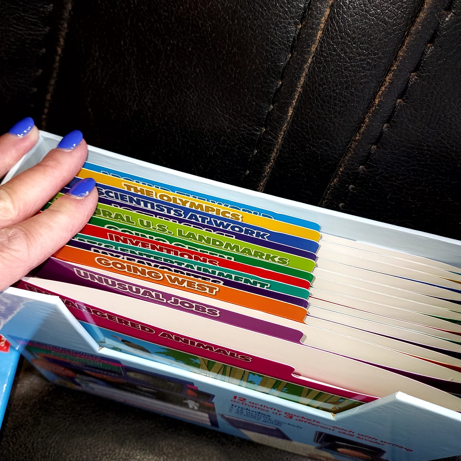 Lakeshores Ready to Write Activity Pockets Grades 4-5 Projects Homeschool ext.