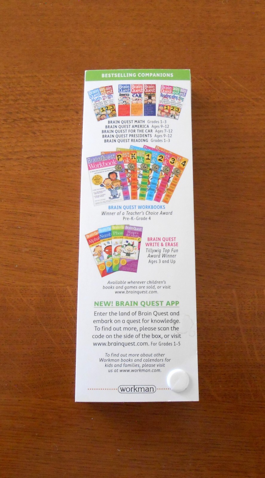 Brian Quest Revised 4th Edition Grade 6 (Ages 11-12) Deck 1