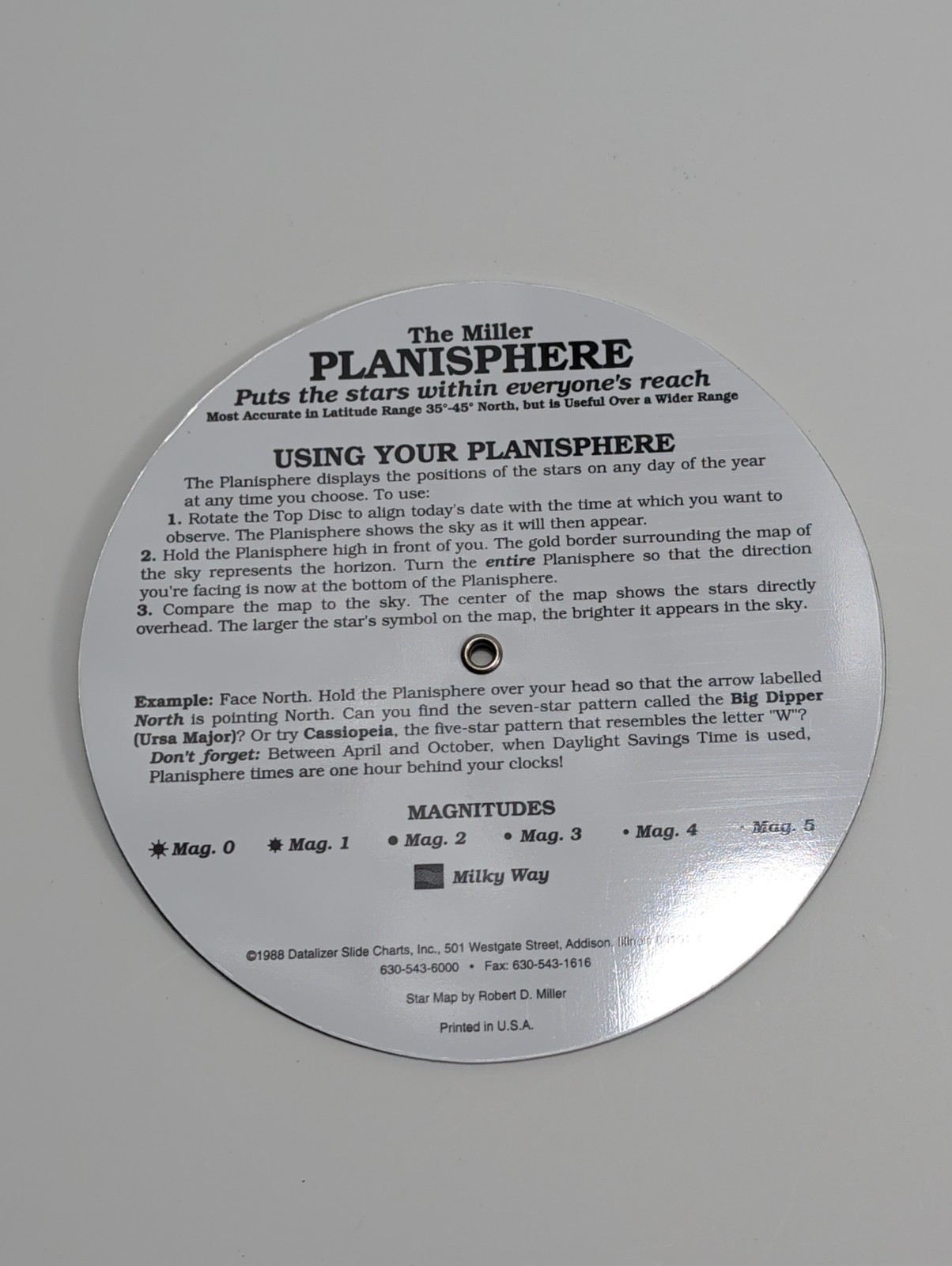 Toysmith Pocket Star Finder & Planisphere Finder Northern Sky Chart Lot