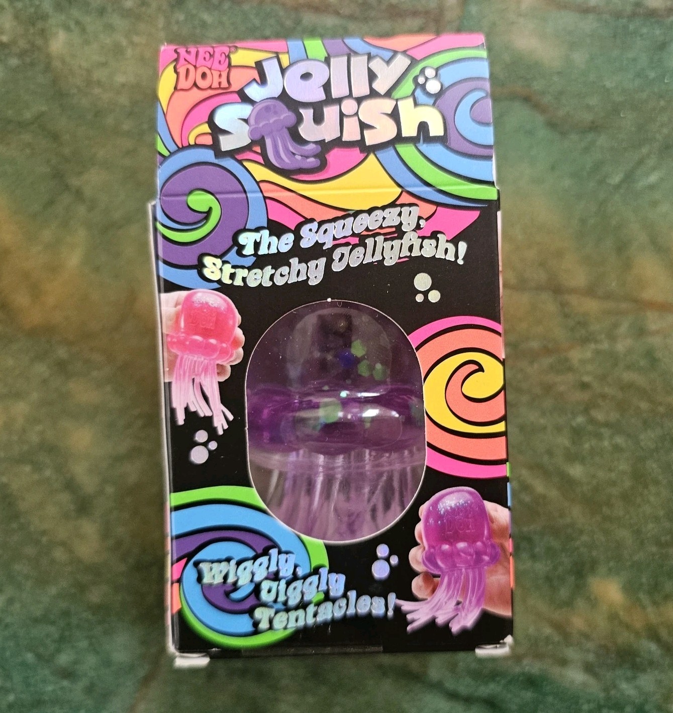 Authentic NeeDoh 💜 PURPLE Jelly Squish Jellyfish Fidget Sensory Toy – US Seller