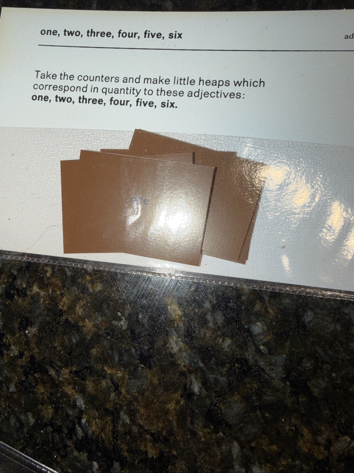 Montessori Command Cards Adjectives Superlatives Grammar, Homeschool Sentences